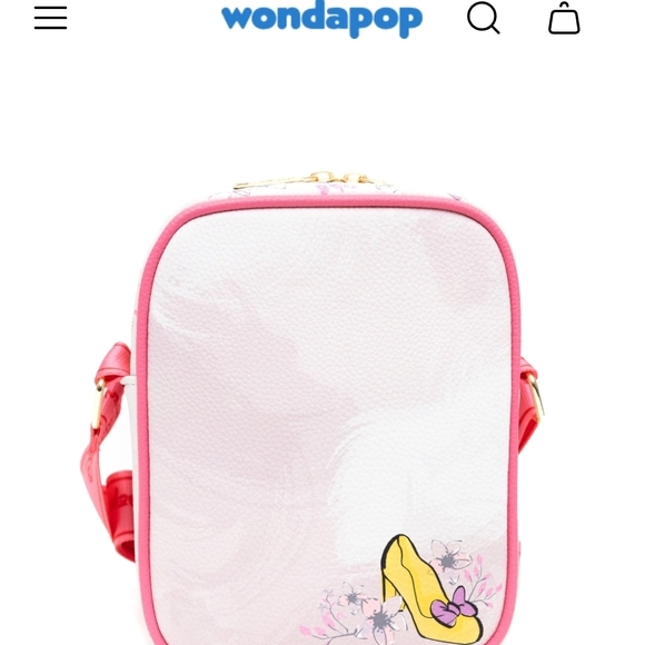 Snow White Kids Backpack - Pink and White - Picture 2 of 5